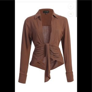 COPY - Jluxlabel Lima top (brown)